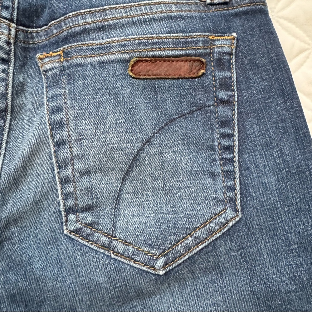 Joe’s Jeans Women's Mardi Straight Ankle Dark Faded Blue Denim Jeans Size 25 - Picture 12 of 12